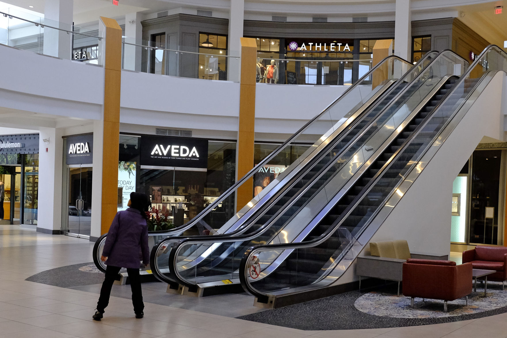 Malls shut down